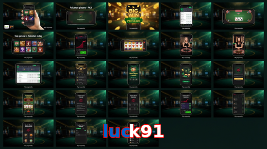 Main screen of Luck91 bet page for PK players
