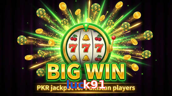 Big win animation on Luck91 slot game